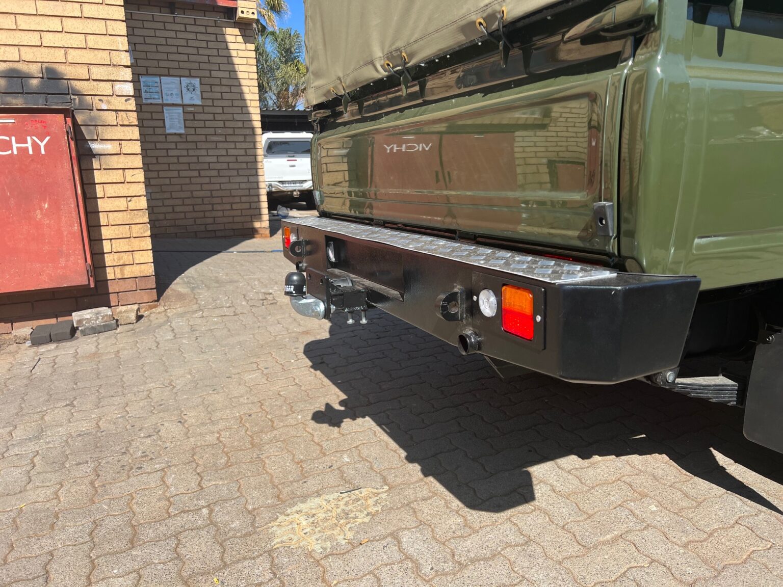 Lc79 Rear LC 79 Land cruiser Rear Bumper - Bosbumper